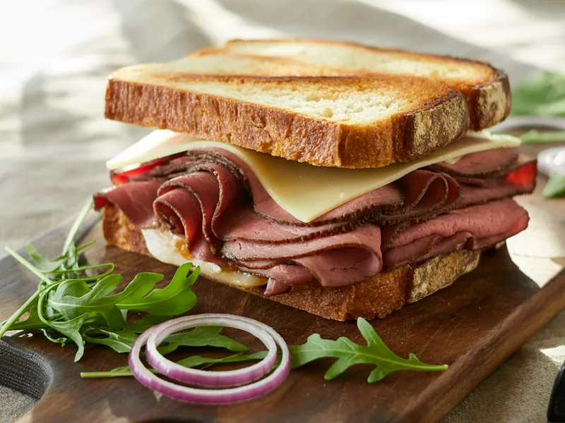Roast Beef & Provolone — illustrative photo